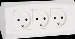 3 hjørnestikdåse med jord| Stikdåser