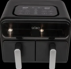 SJÖBO Airfryer 2 x 4L 2400W| Køkkenapparater