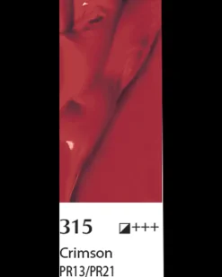 Belluno Akrylfarve 100 ml Crimson| Akrylmaling