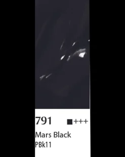 Belluno Akrylfarve 100 ml Mars black| Akrylmaling