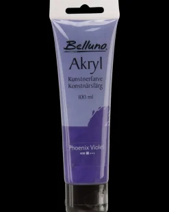 Belluno Akrylfarve 100 ml Phoenix violet| Akrylmaling