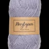 Akrylgarn 50 g - grå/lilla| Sy Og Strik