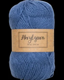 Akrylgarn 50 g - marineblå| Sy Og Strik