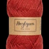 Akrylgarn 50 g - rød okker| Sy Og Strik