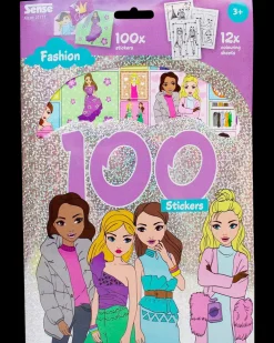 Aktivitetshæfte 100 stickers - fashion| Øvrige Hobbyartikler
