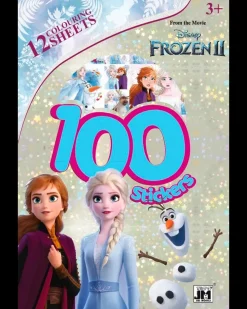 Aktivitetshæfte 100 stickers - Frost| Øvrige Hobbyartikler