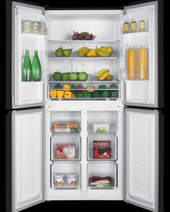 Wasco Amerikaner Køle/fryseskab FR362BL - Sort| Køle/Fryseskabe