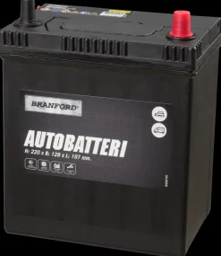 BRANFORD Autobatteri 35Ah +højre| Auto- Og Mc-Batterier