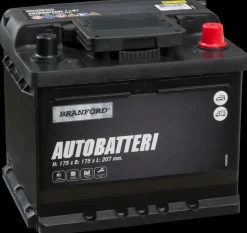 BRANFORD Autobatteri 44Ah +højre| Auto- Og Mc-Batterier
