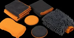 Autoplejesæt 9 dele| Shampoo Og Vask