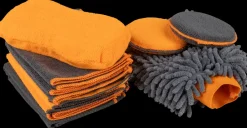 Autoplejesæt 9 dele| Shampoo Og Vask