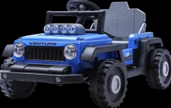 Azeno Transformer Elbil 24V - Blå|Børn Udeleg På Hjul|Elbil Til Børn