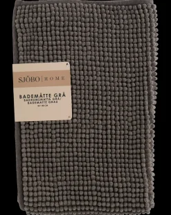 Sjöbo Home Bademåtte 50 x 80 cm - Grå| Badeværelsesartikler