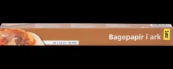 Bagepapir i ark| Husholdningsartikler