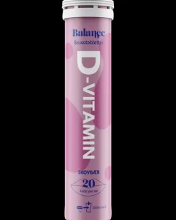 Balance D Vitamin Brusetabletter 20 stk.| Øvrige Artikler