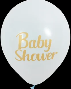 Ballon baby shower lyseblå 6-pak| Festartikler