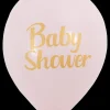 Ballon baby shower lyserød 6-pak| Festartikler