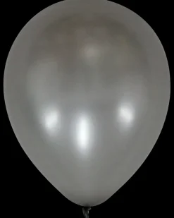 Ballon sølv 6-pak| Festartikler|Nytårspynt