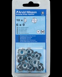 Arvid Nilsson Beslagmøtrik til træ M6 10-pak| Øvrige Monteringsbeslag