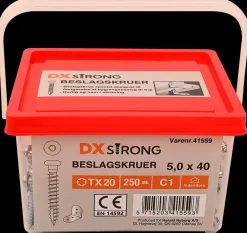 Mitsutomo Beslagskrue 5,0 x 40 mm 250 stk.| Skruer