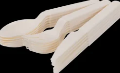 Bestik genanvendelig 18 dele - assorteret farve| Service Og Bestik