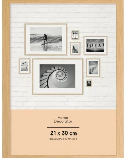 Billedramme 21 x 30 cm - natur| Billedrammer