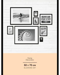 Sjöbo Home Billedramme 50 x 70 cm - sort| Billedrammer