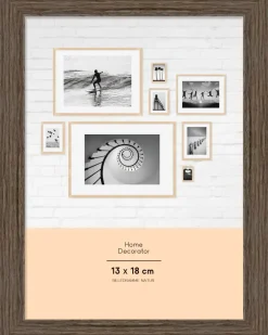 Sjöbo Home Billedramme 13 x 18 cm - valnød| Billedrammer