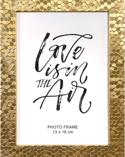 Billedramme 13 x 18 cm Guld Glimmer| Billedrammer