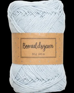 Bomuldsgarn 50 g - babyblå| Sy Og Strik