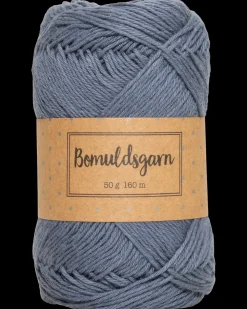 Bomuldsgarn 50 g - mørkeblå| Sy Og Strik