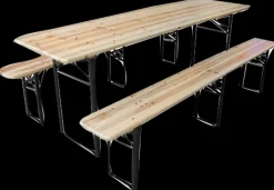 Bord og bænkesæt L. 217 cm| Bord- Og Bænksæt