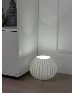 Adano Bordlampe H. 17 cm - hvid| Bordlamper