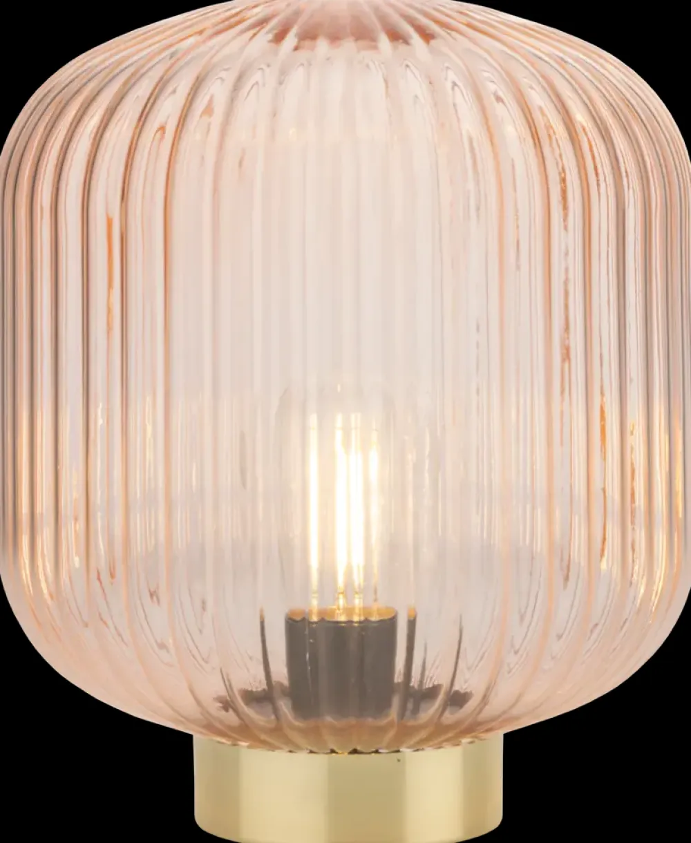 Bordlampe i glas - assorterede farver| Bordlamper