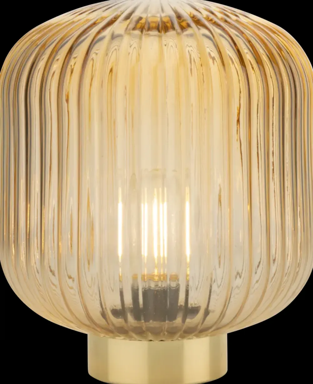 Bordlampe i glas - assorterede farver| Bordlamper