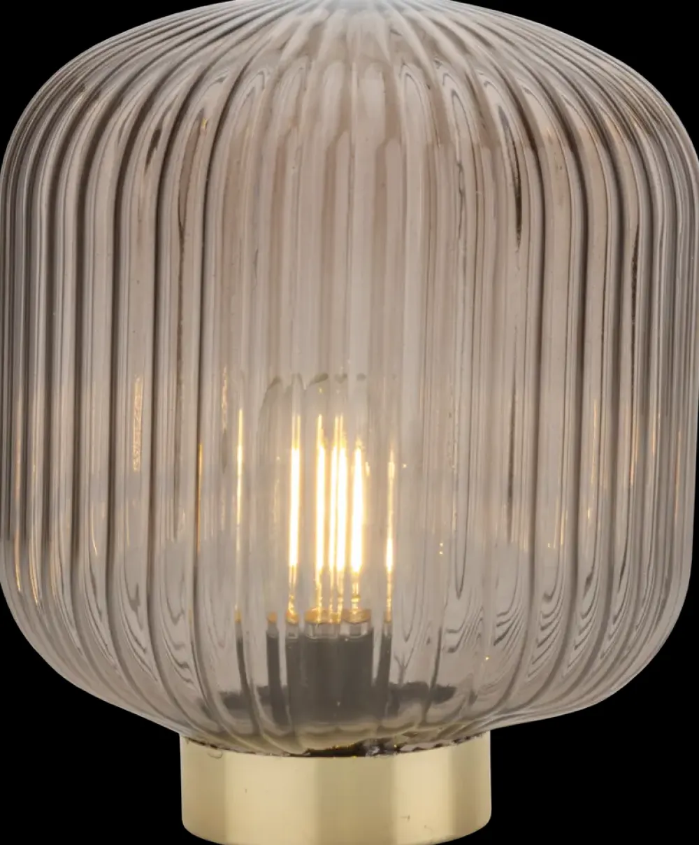 Bordlampe i glas - assorterede farver| Bordlamper
