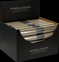 Bordløber champagne - assorterede designs| Festartikler|Nytårspynt