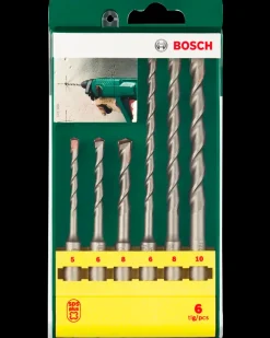 Bosch Borsæt 5-10 mm 6 dele| Bor