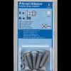 Arvid Nilsson Bræddebolt + møtrik M6 x 30 mm 6-pak| Øvrige Monteringsbeslag