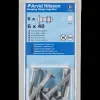 Arvid Nilsson Bræddebolt + møtrik M6 x 40 mm 6-pak| Øvrige Monteringsbeslag