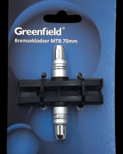 Greenfield Bremseklodser 70 mm 2-pak| Cykeldele Og -Reparation