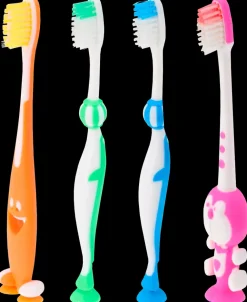 Børnetandbørste 4-pak| Kosmetik Og Personlig Pleje