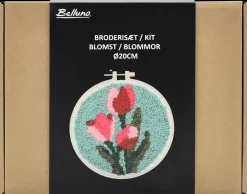 Belluno Broderisæt - Blomst| Sy Og Strik