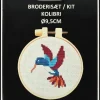 Belluno Broderisæt - Kolibri| Sy Og Strik