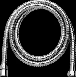 damixa Bruseslange 150 cm - krom| Brusesæt Og -Slanger