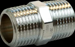 Brystnippel 1/2'' - krom| Rør Og Fittings