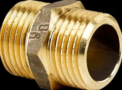 Brystnippel 3/4'' - messing| Rør Og Fittings