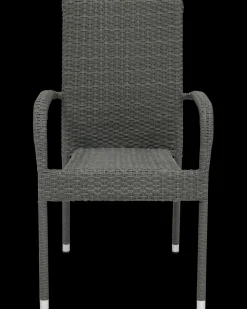 CADIZ Stabelstol Rattan - Grå| Havestole