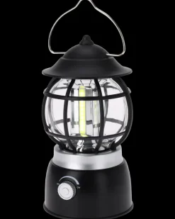 Campinglampe retro med LED H. 20 cm| Campinglamper