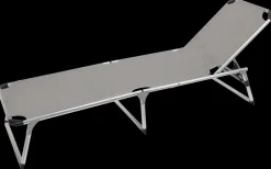 CampOut Drømmeseng aluminium - grå/sort| Campingmøbler